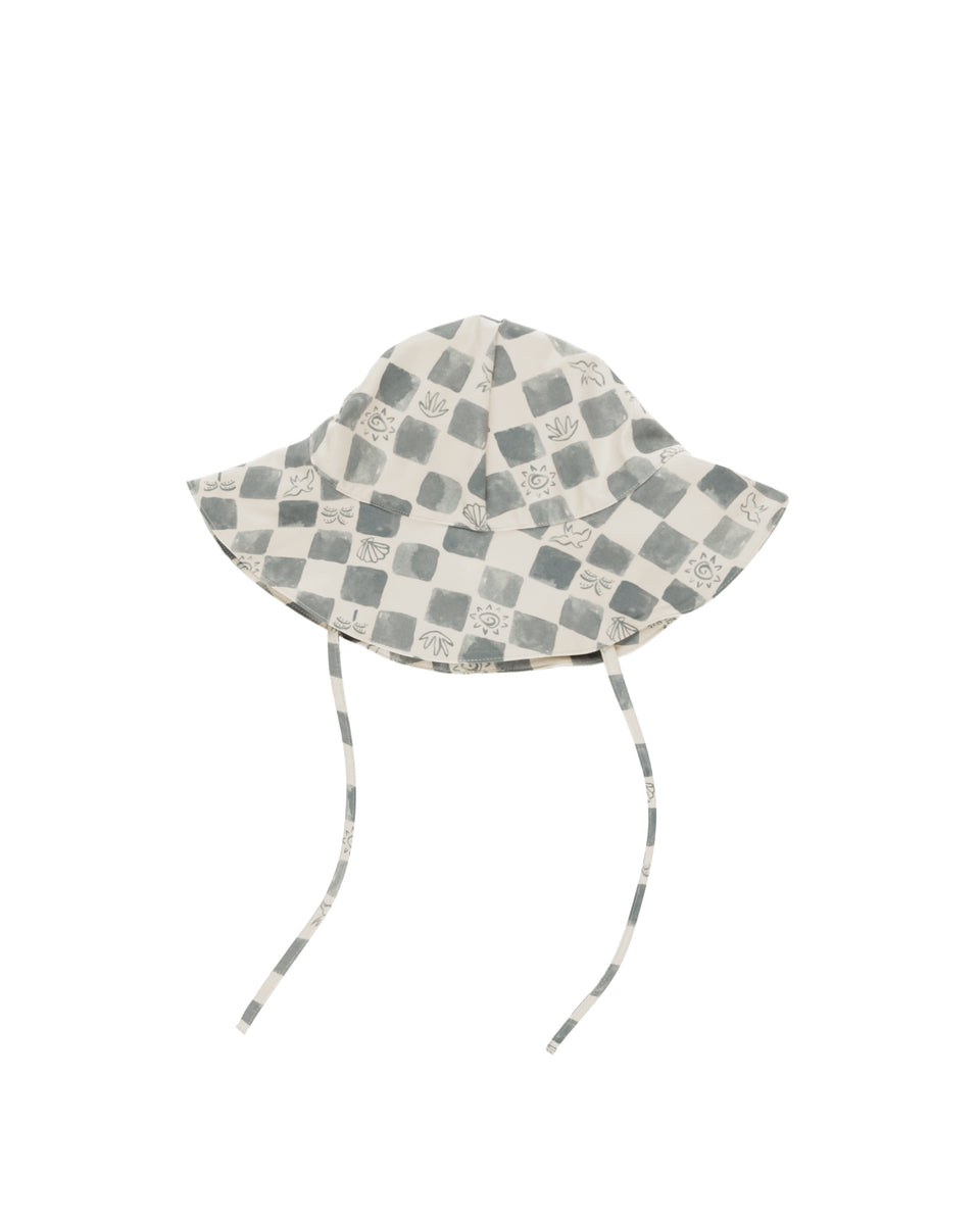 Rylee + Cru Floppy Swim Hat - Aquatic