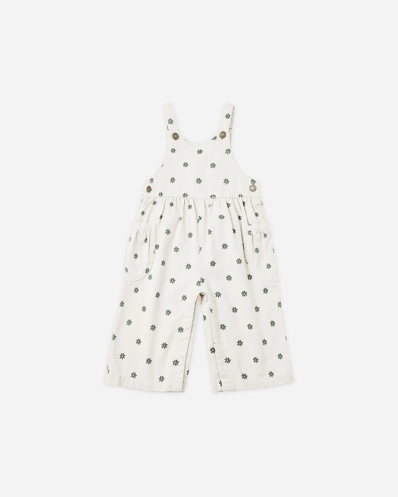 Wide Leg Overall in Mini Daisy by Rylee + Cru
