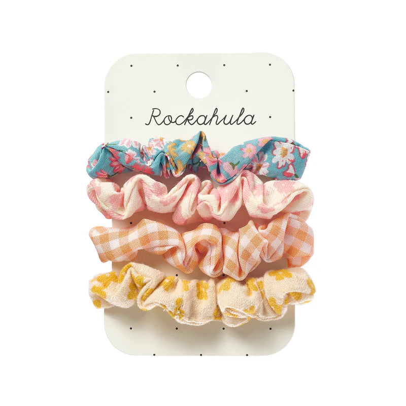 Heidi Floral Scrunchie Set by Rockahula