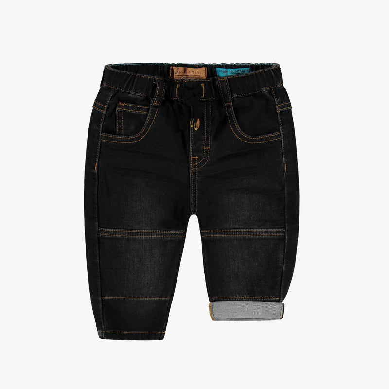 Relaxed - Fit Jeans in Black by Souris Mini