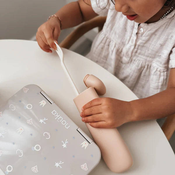 Reusable Utensil Set and Carry Case by Nouka 