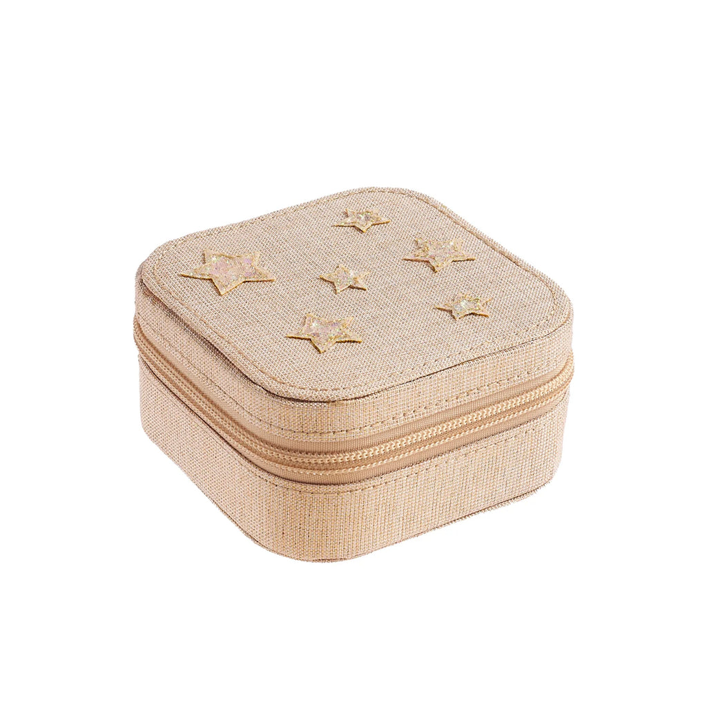 Shimmer Star Square Jewellery Box by Rockahula