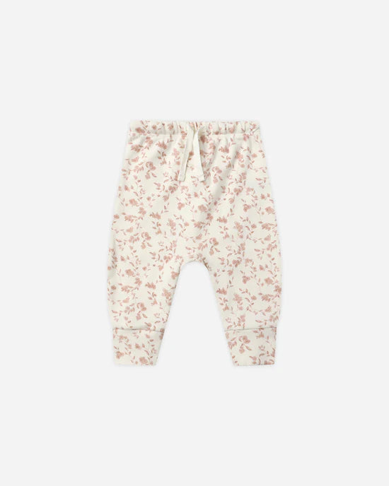 Drawstring Pant in French Garden by Quincy Mae