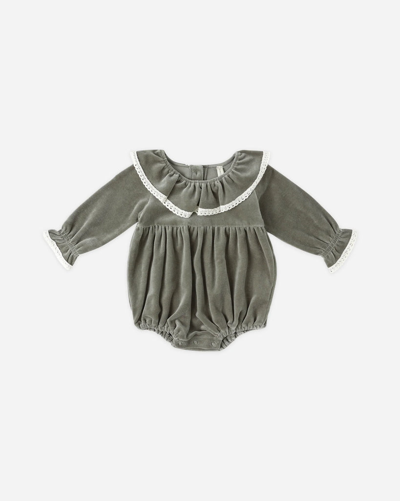 Wendy Romper in Forest by Quincy Mae