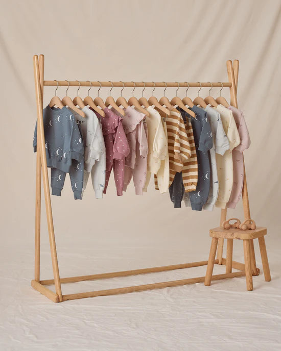 Relaxed Fleece Sweatshirt in Narwhals by Quincy Mae