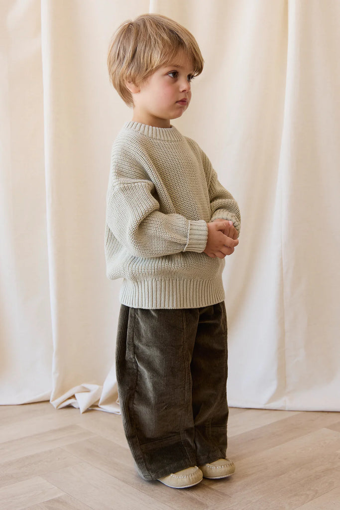 Johan Jumper in Sandy Brown by Jamie Kay