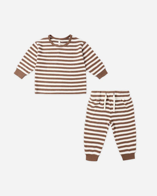 Cozy Set in Cedar Stripe by Quincy Mae