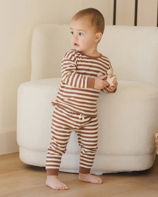 Cozy Set in Cedar Stripe by Quincy Mae