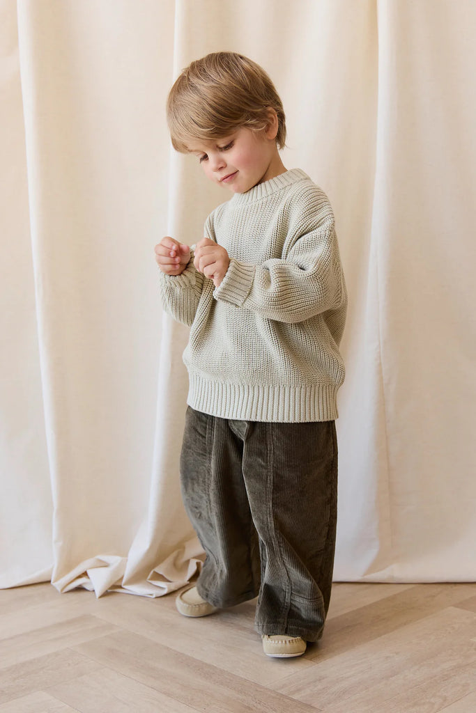 Johan Jumper in Sandy Brown by Jamie Kay