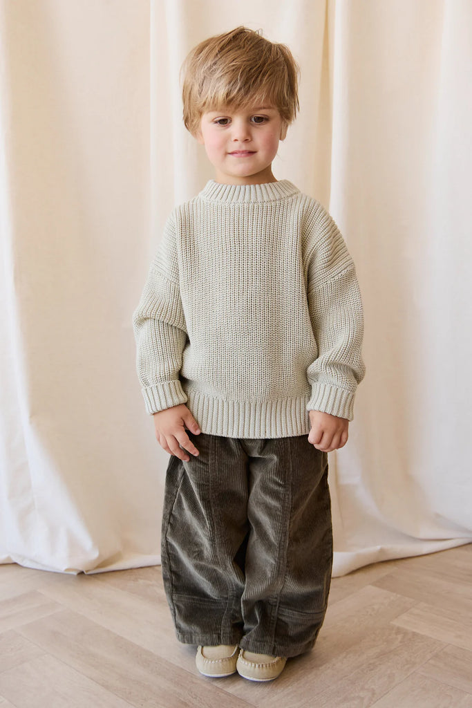 Johan Jumper in Sandy Brown by Jamie Kay