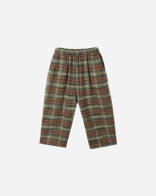 Palmer Pant in Holiday Plaid by Rylee + Cru