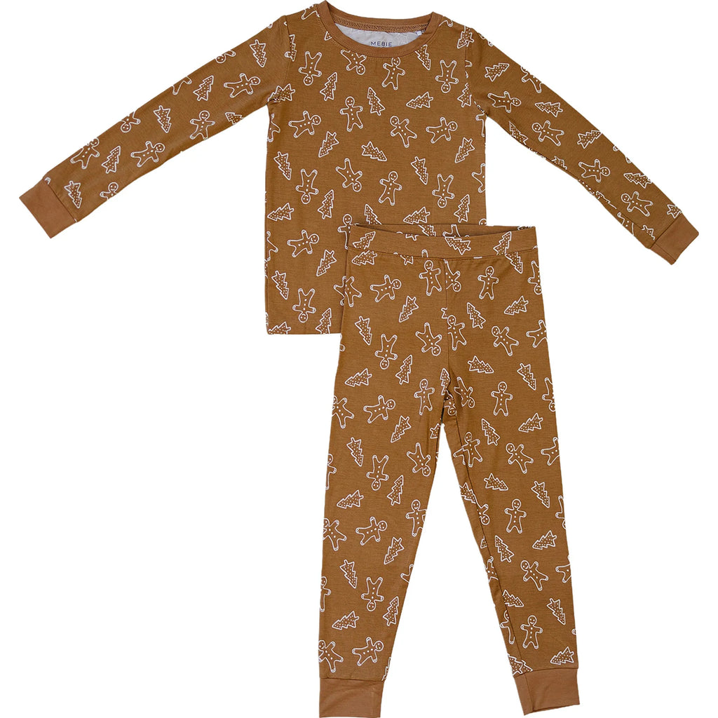 Cozy Bamboo Set in Gingerbread by Mebie Baby