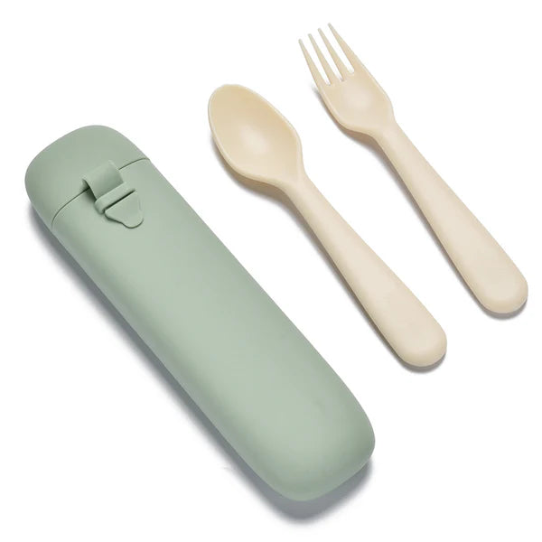 Reusable Utensil Set and Carry Case by Nouka 