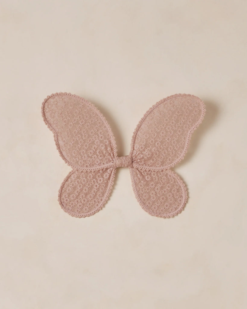 Wings in Rose Embroidered Daisy by Noralee