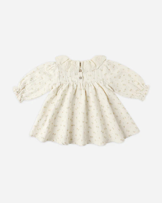 Callie Dress in Golden Floral by Quincy Mae