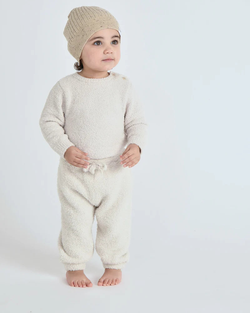 Boxy Fuzzy Lounge Pants by 7AM