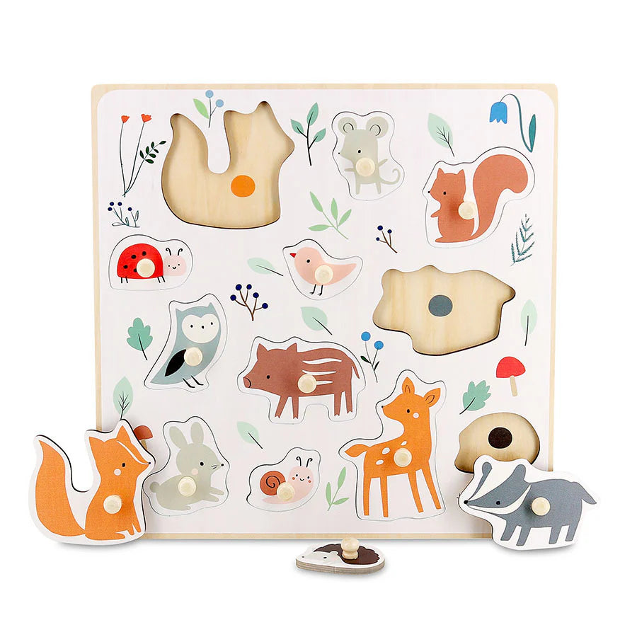 Puzzle in Forest Animals by Vilac