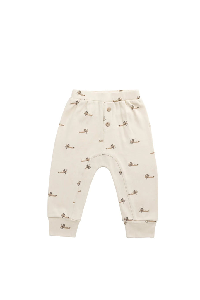 Pima Cotton Wesley Pant in Fly High Vanilla Cream by Jamie Kay