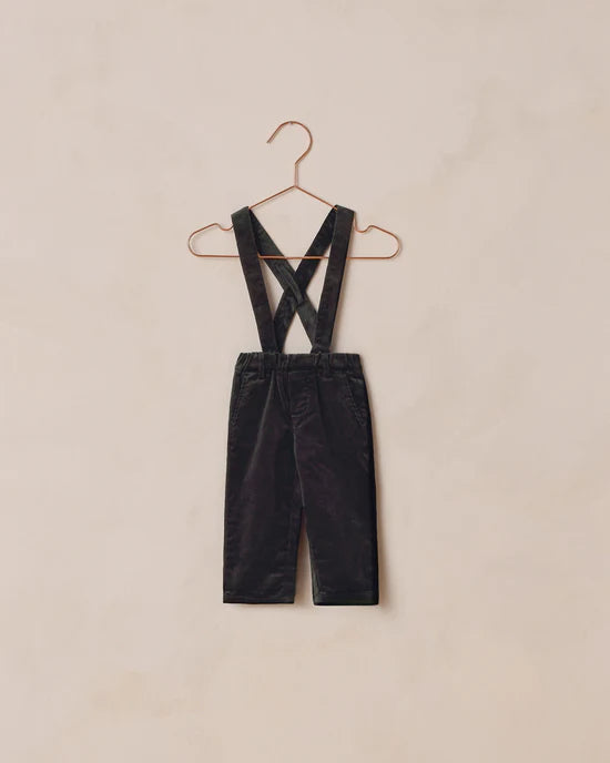 Suspender Pant in Black by Noralee
