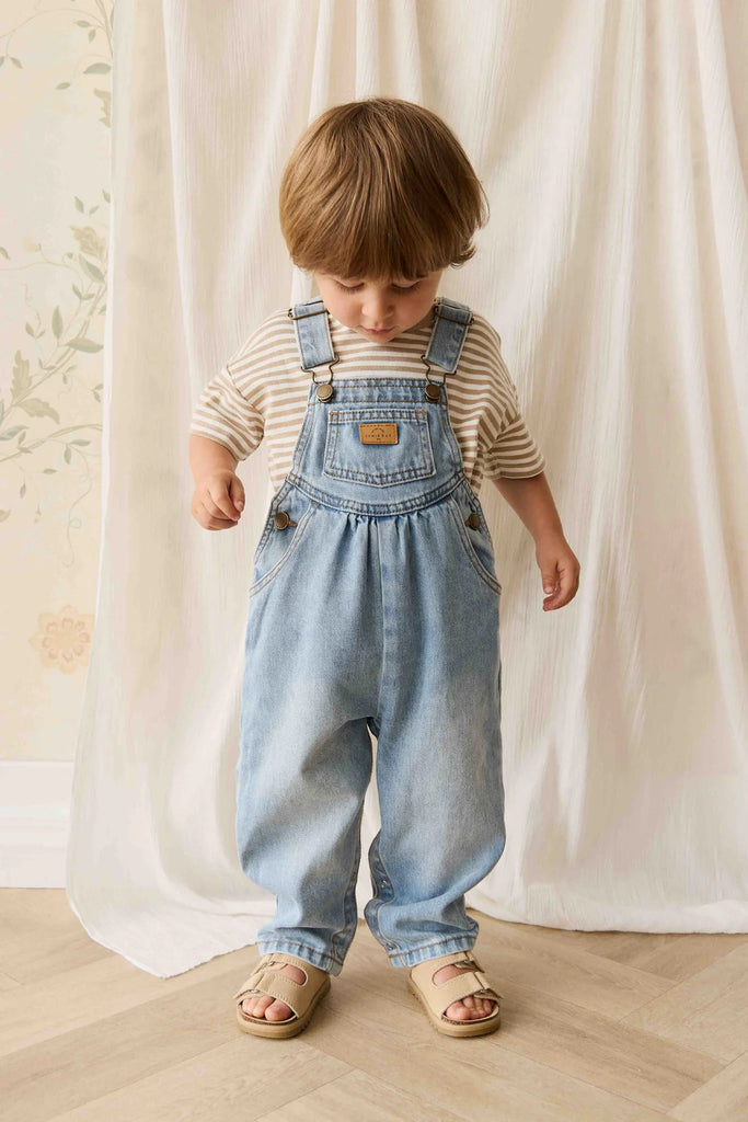 Cecil Overall in Antique Blue by Jamie Kay