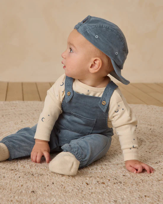 Baby Overall in Ocean by Quincy Mae