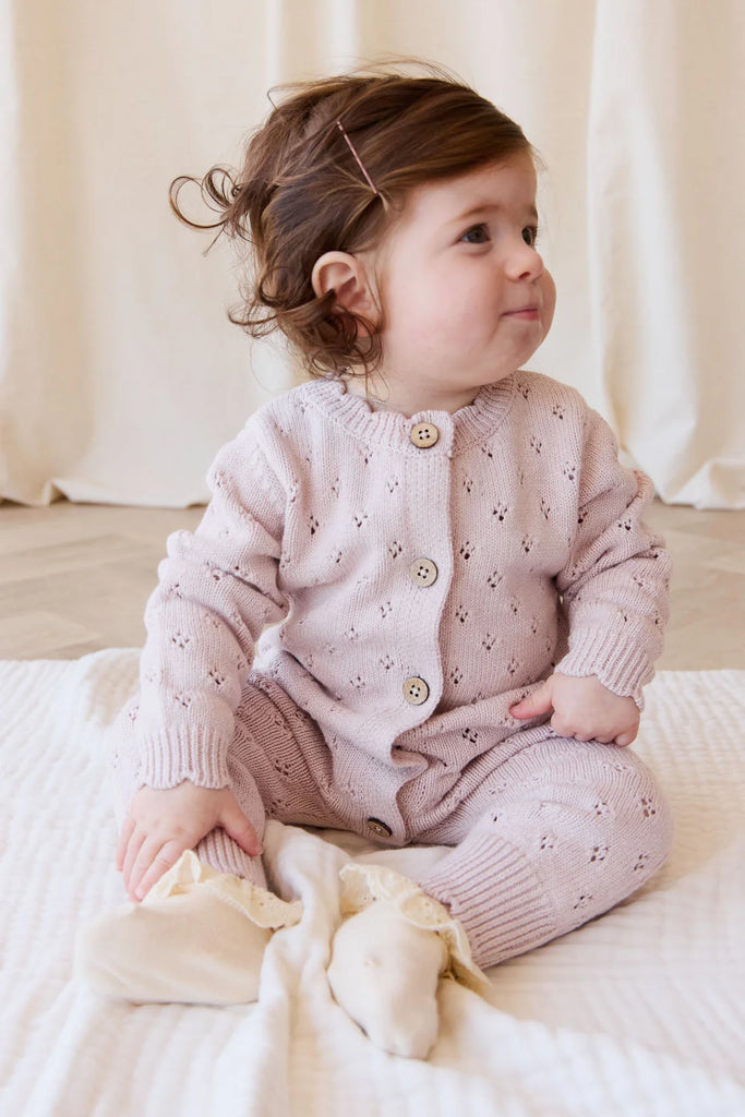 Emily Onepiece in Dusty Violet Marle by Jamie Kay