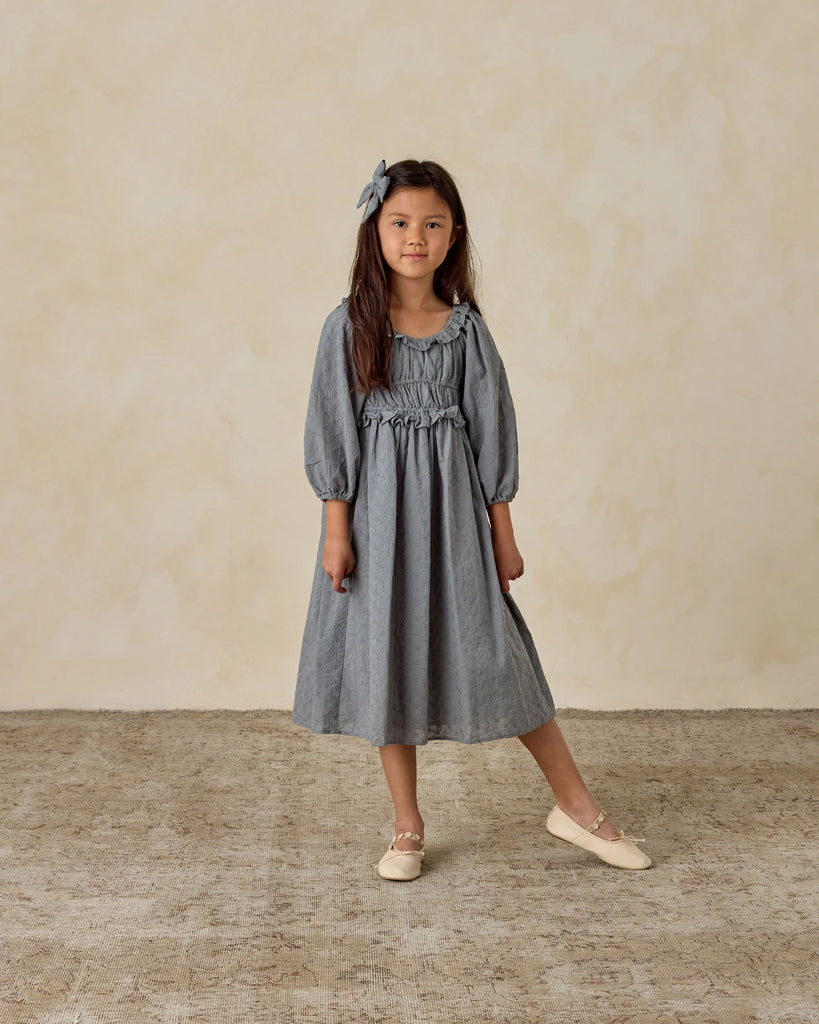 Junie Dress in French Blue by Noralee