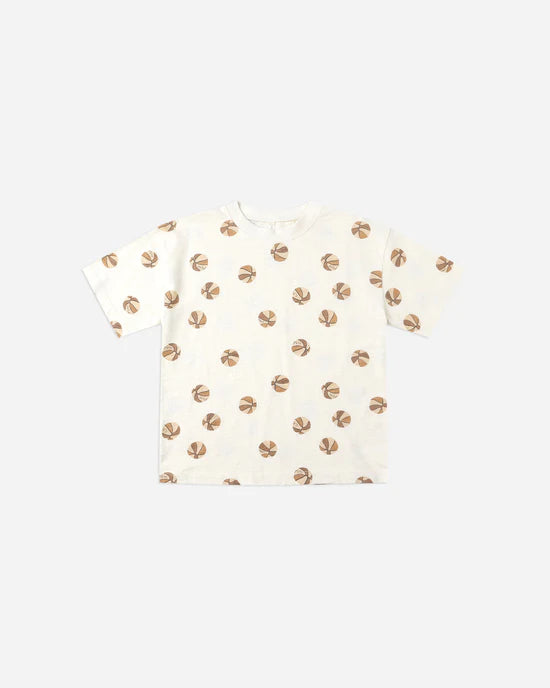 Relaxed Tee in Basketball by Rylee + Cru