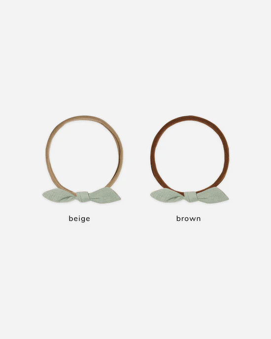 Little Knot Headband in Fern by Quincy Mae