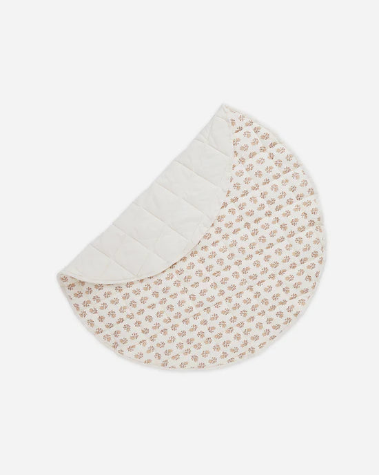 Baby Play Mat in Daylily by Quincy Mae