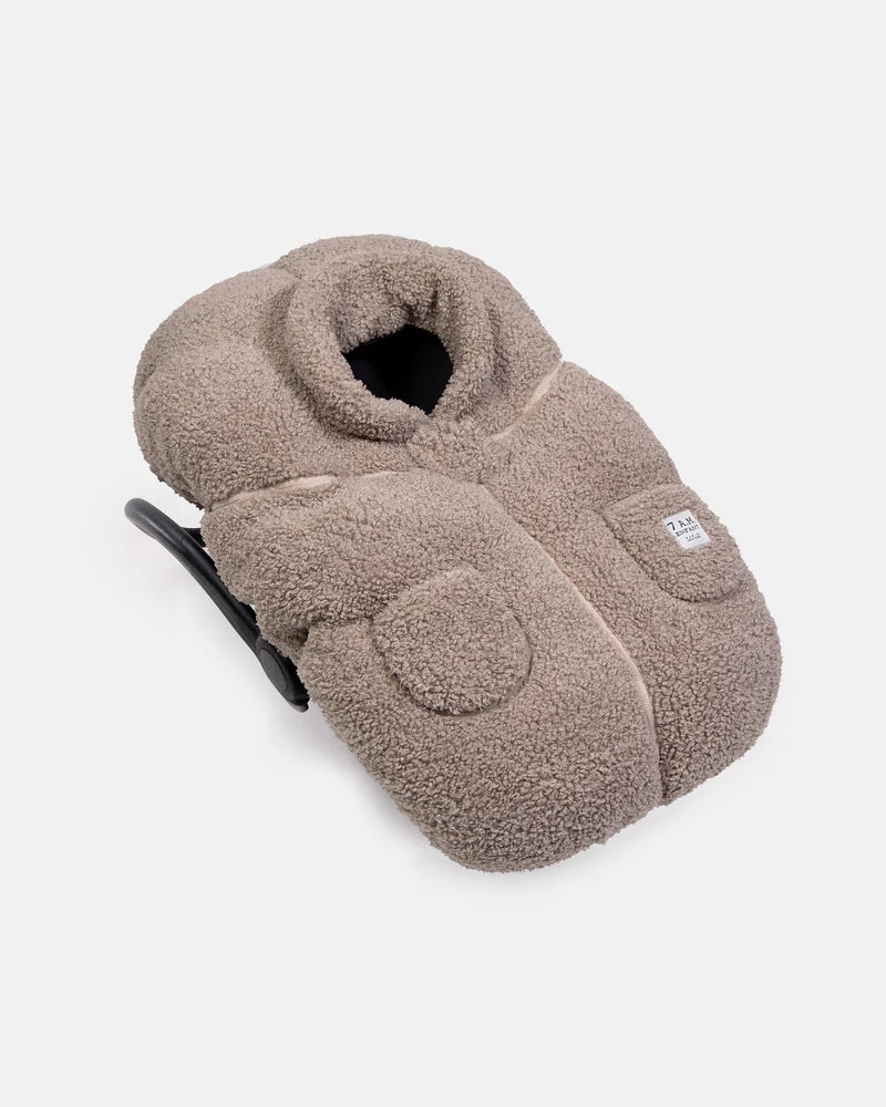 Cocoon Car Seat Cover in Oatmeal by 7AM
