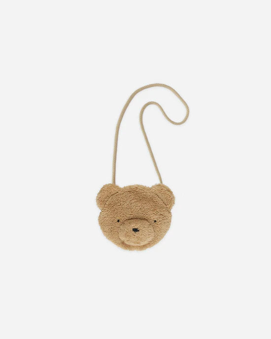 Bear Purse in Gold by Rylee + Cru