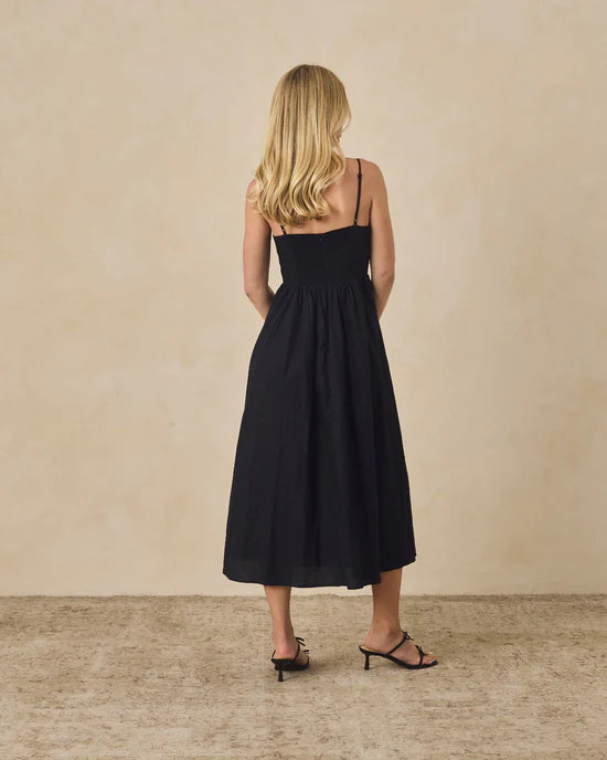 Beatrice Dress in Black by Noralee