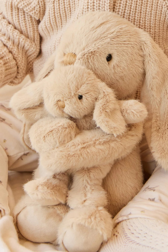 Frankie the Hugging Bunny in Caramel by Snuggle Bunnies