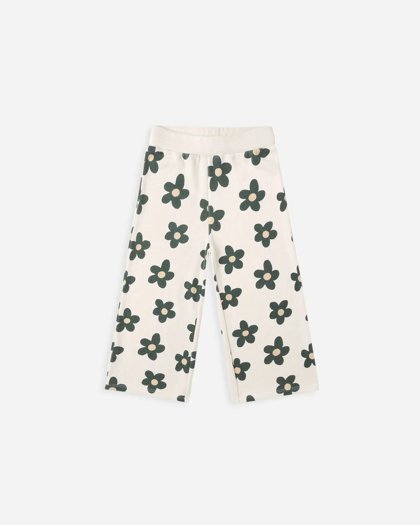 Wide Leg Sweatpant in Daisy by Rylee + Cru