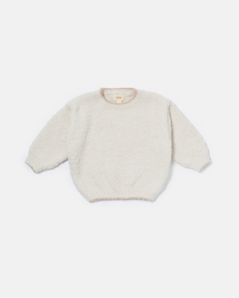 Fuzzy Boxy Sweater by 7AM
