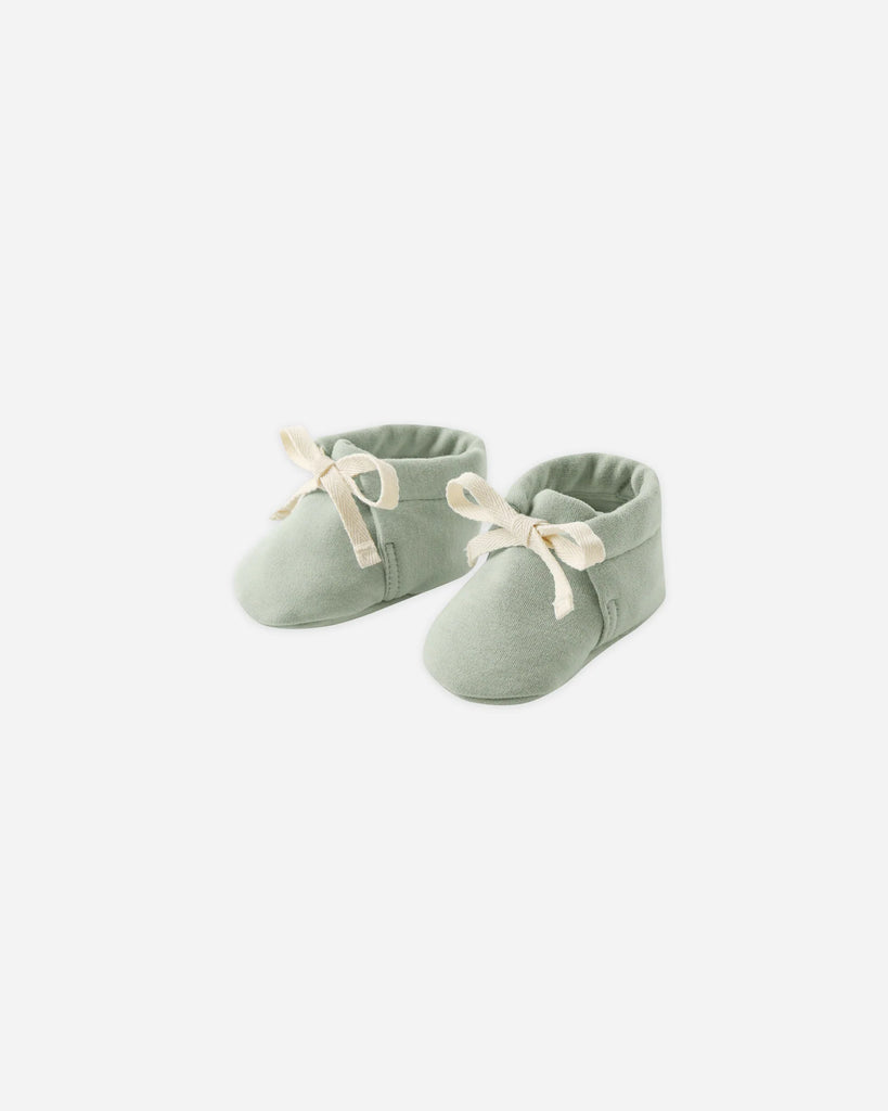 Baby Booties in Fern by Quincy Mae