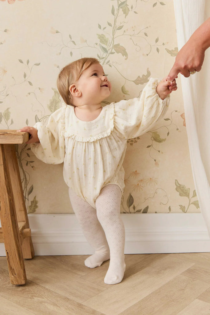Muslin Frances Playsuit in Vintage Ditsy by Jamie Kay