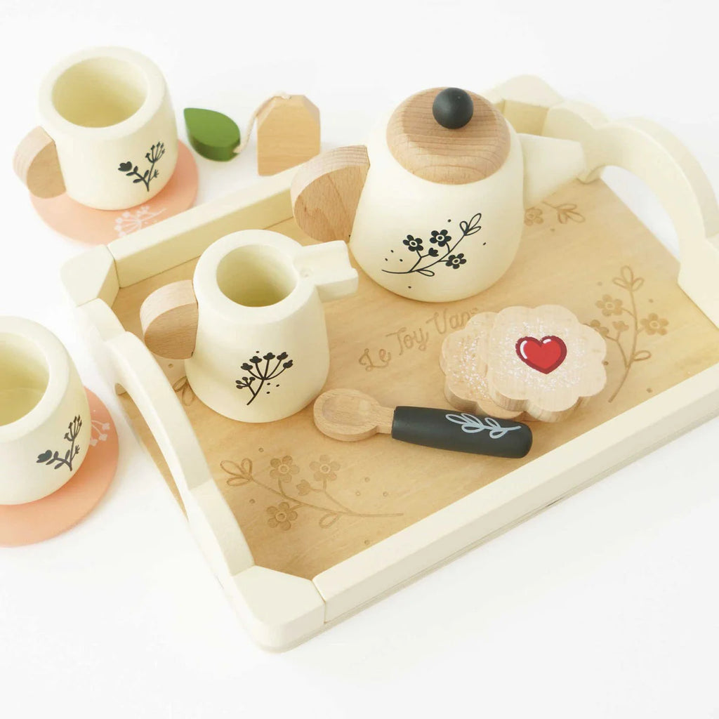 Wooden Tea Set and Tray by Le Toy Van