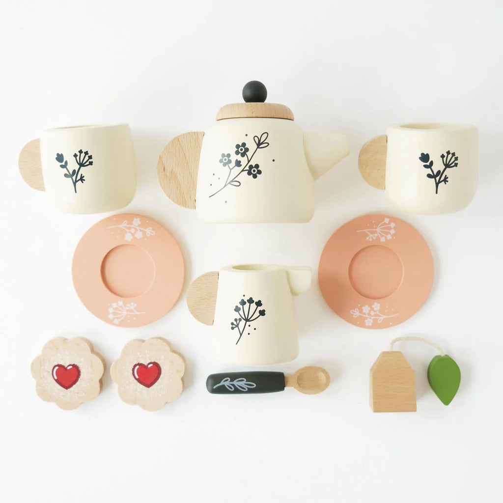 Wooden Tea Set and Tray by Le Toy Van