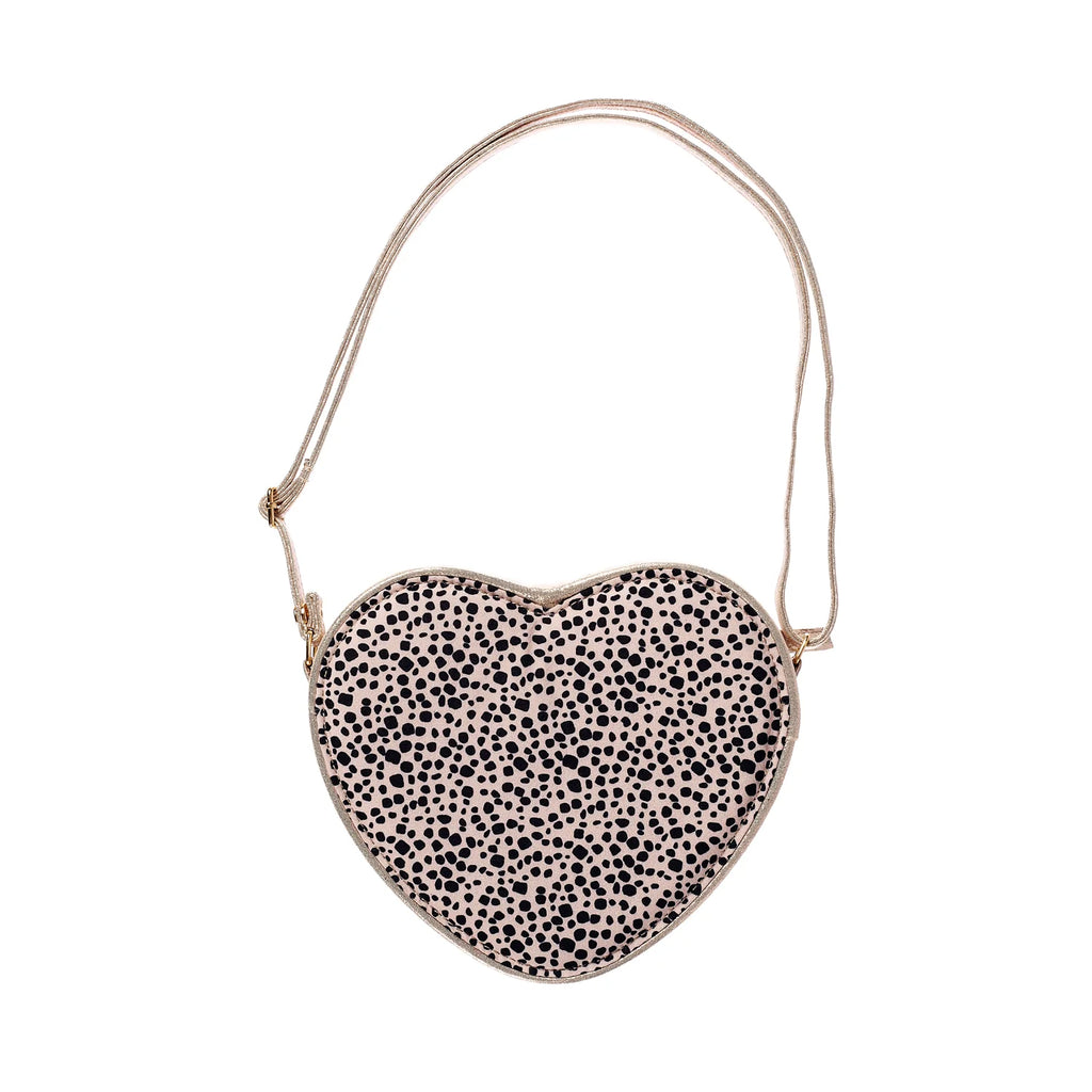 Love Heart Leopard Bag by Rockahula