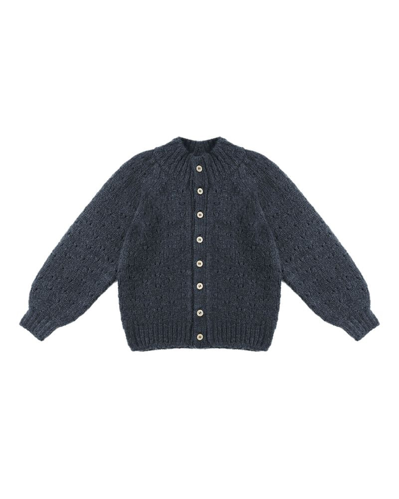 Tulip Cardigan in Navy by Rylee + Cru