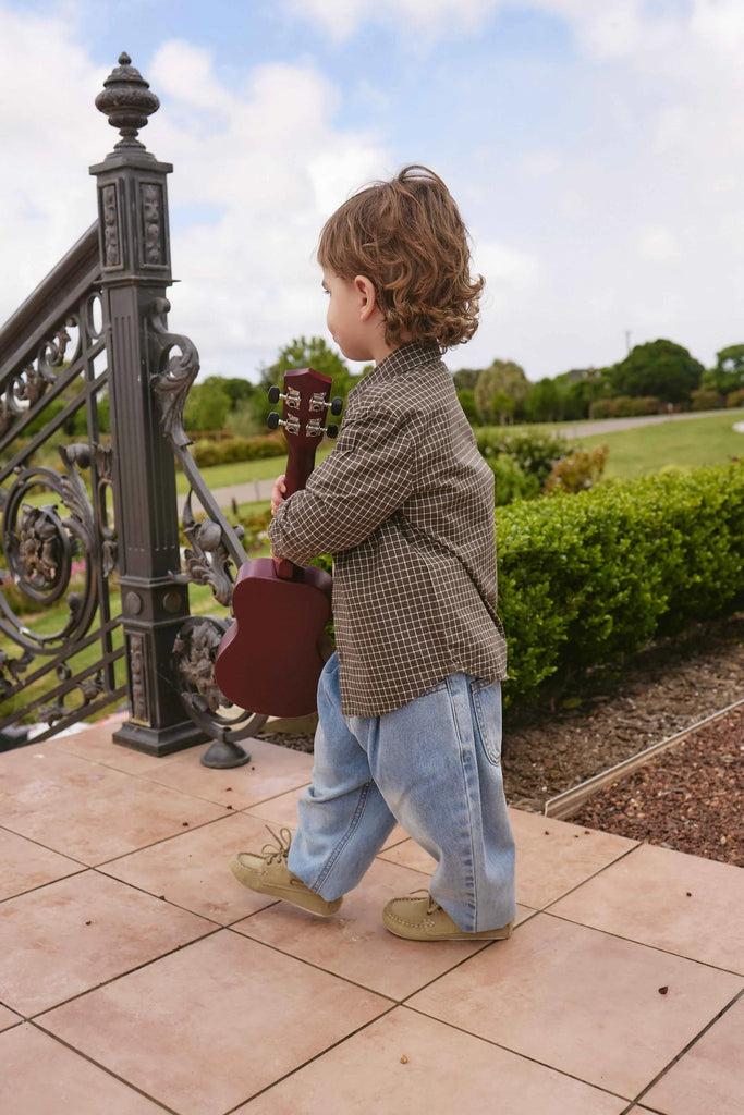 Rueben Pant in Antique Blue by Jamie Kay