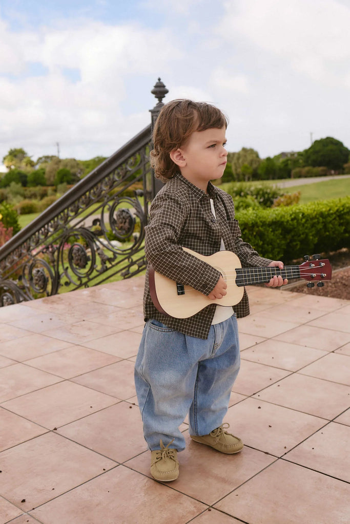 Rueben Pant in Antique Blue by Jamie Kay