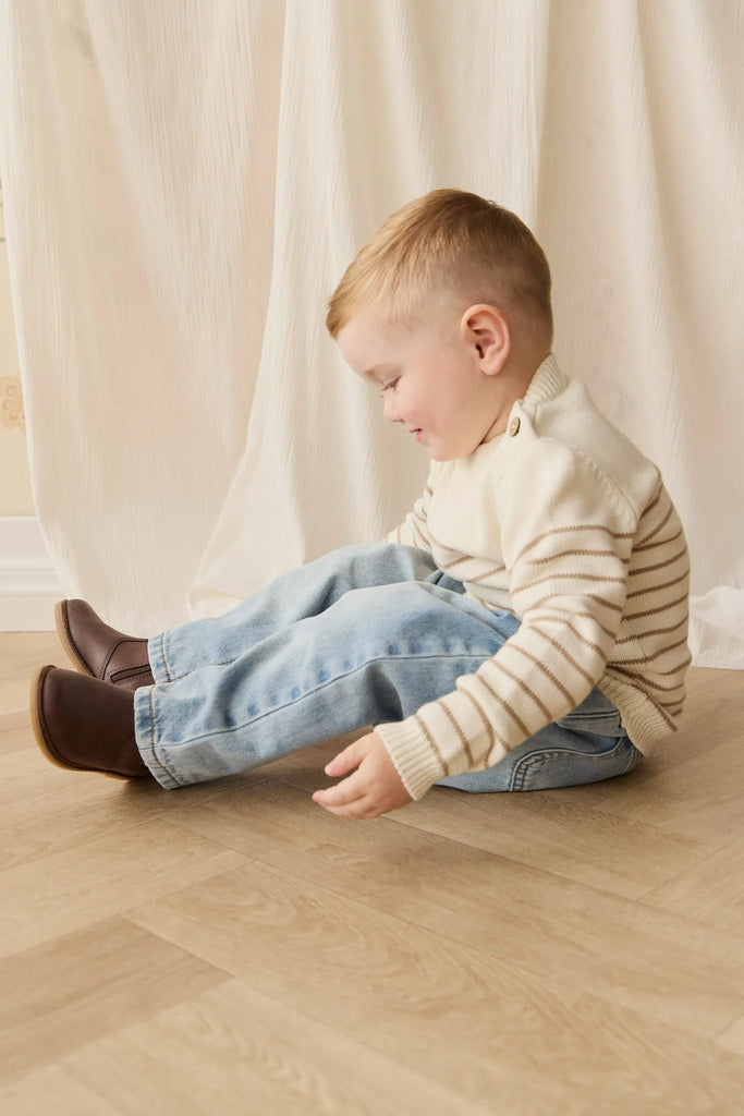 Rueben Pant in Antique Blue by Jamie Kay