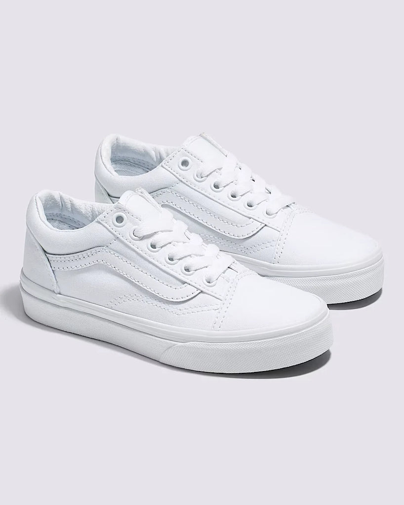 Kids Old Skool Shoe in True White
