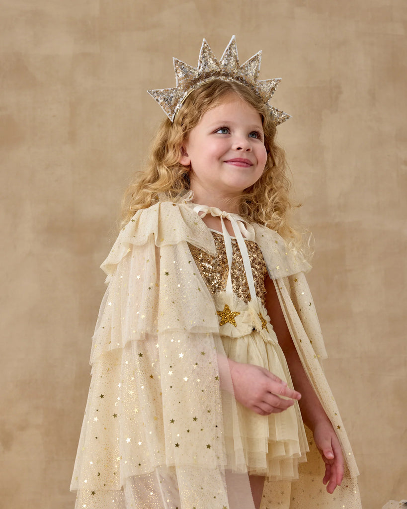 Sun Crown + Wand in Gold by Noralee