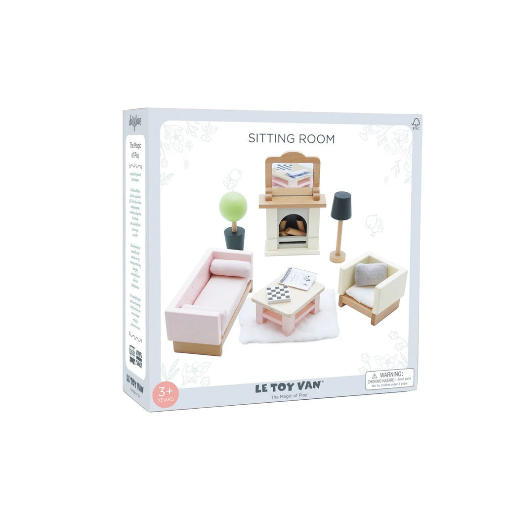 Doll House Sitting Room Furniture by Le Toy Van
