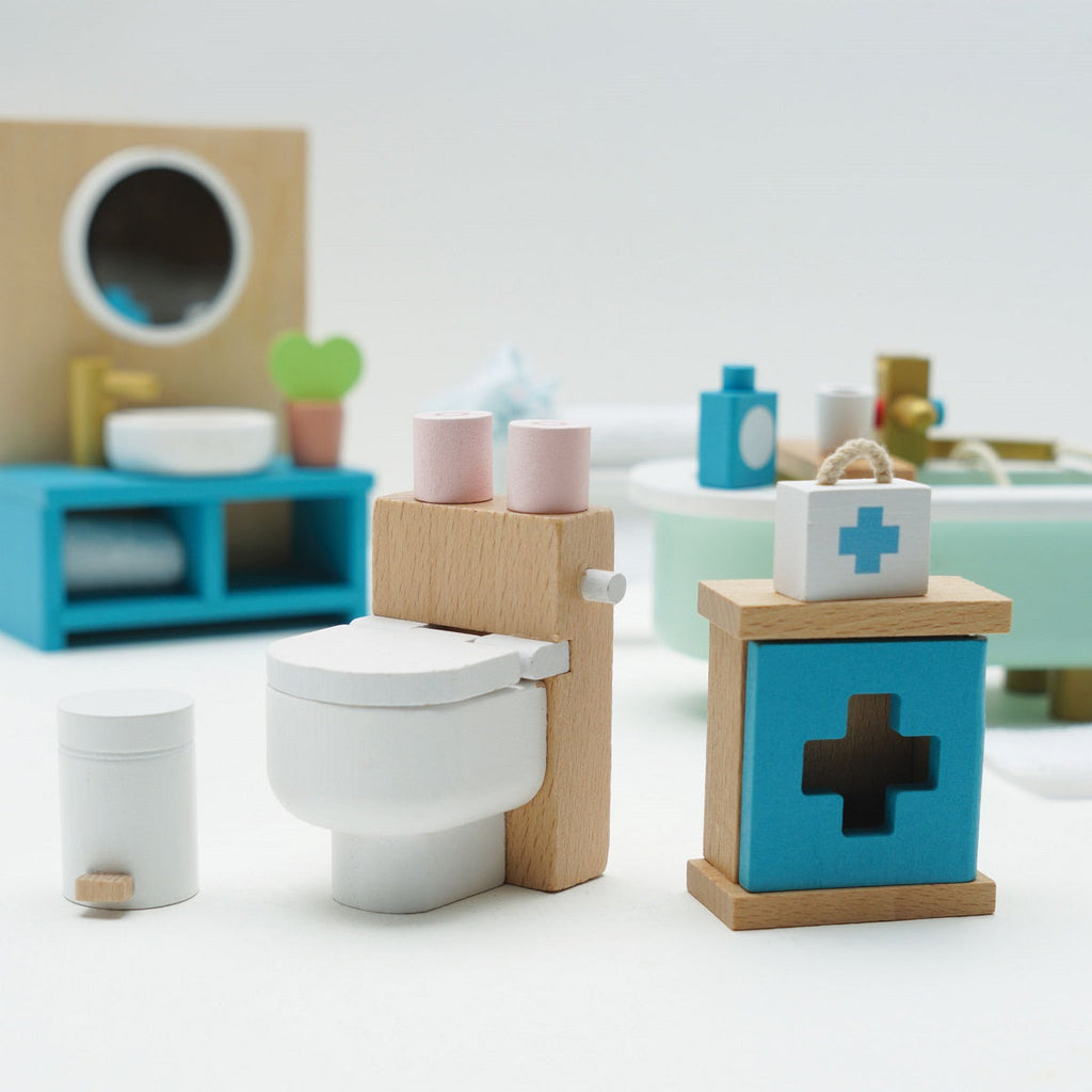 Doll House Bathroom Furniture by Le Toy Van