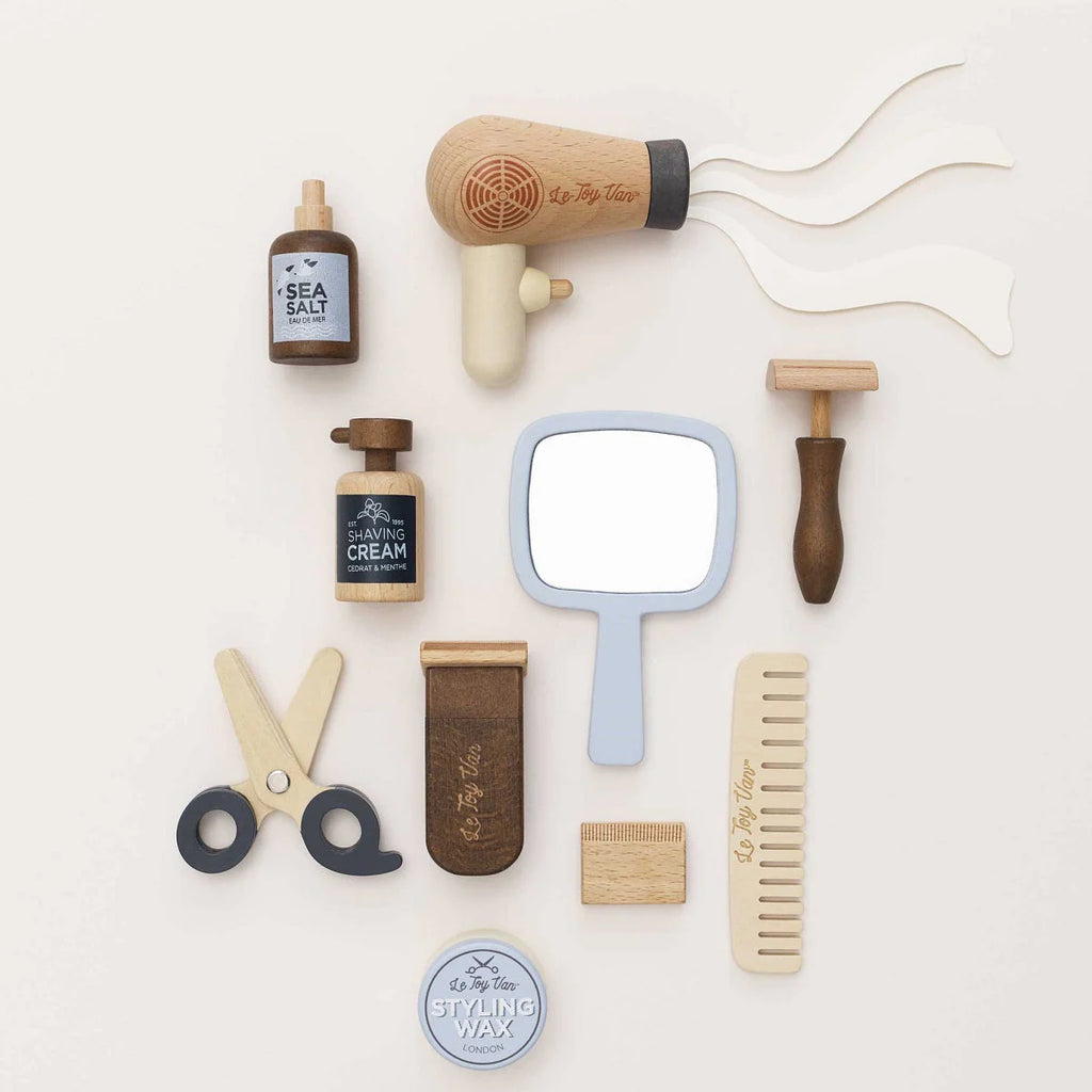 Wooden Barber Kit by Le Toy Van